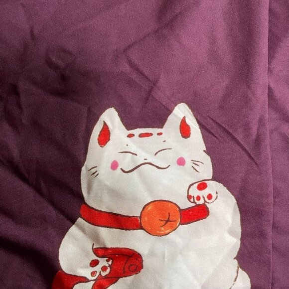 LAI Meng Five Cats 3/4 Sleeve Japanese Over Up OneSize Small-Extra Large - Picture 4 of 8